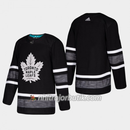 Män Ishockey Toronto Maple Leafs tröja Blank Svart 2019 All-Star Adidas Authentic